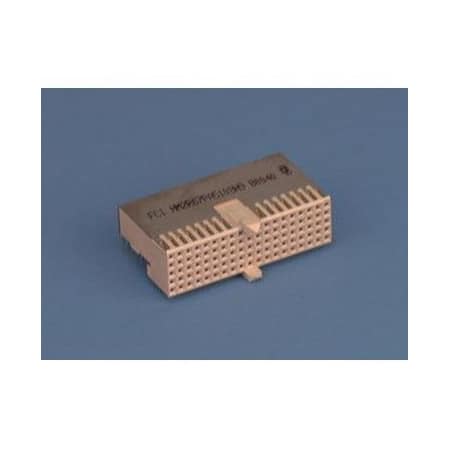 Fci Board Connector, 114 Contact(S), 6 Row(S), Female, Right Angle, Press Fit Terminal, Receptacle HM2R67PA5108N9LF